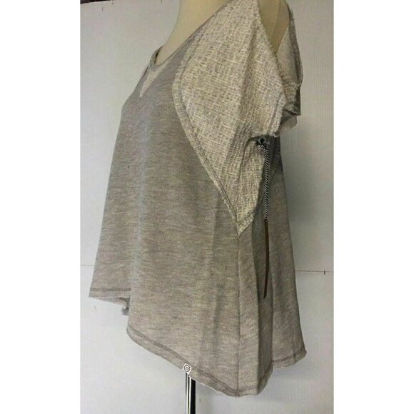 SLOANE ROUGE Women’s Gray V neck Sleeveless Top XS - Picture 4 of 8